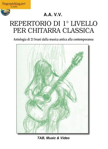 Repertorio di 1° Livello per Chitarra Classica Book + DVD