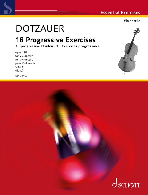 J.J.F Dotzauer - 18 Progressive Exercises - For Cello