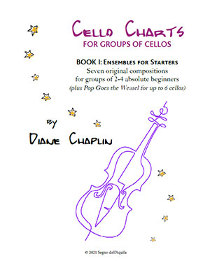 Cello Charts Book 1 - Cello Ensembles For Starters