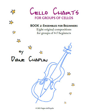Cello Charts Book 2 - Cello Ensembles For Beginners