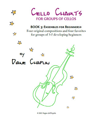 Cello Charts Book 3 - Cello Ensembles For Developing Beginners