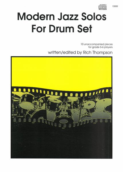 Modern Jazz Solos For Drum Set + CD