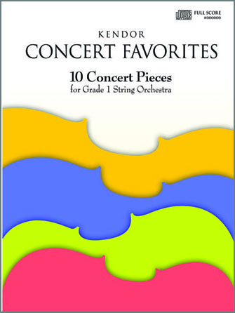 Kendor Concert Favorites - 1st Violin + CD
