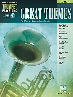 Great Themes Trumpet Play-Along Volume 4 + CD