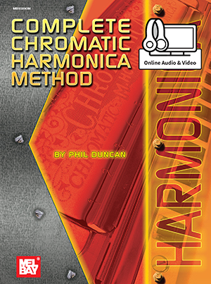 Complete Chromatic Harmonica Method Book + DVD