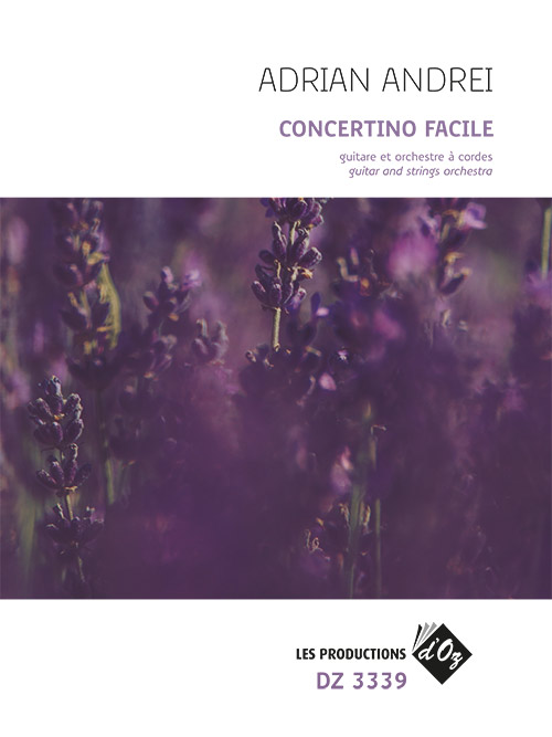 Adrian ANDREI - Concertino facile - For Guitar and String Orchestra