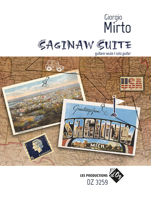 Giorgio MIRTO - Saginaw Suite - For Solo Guitar