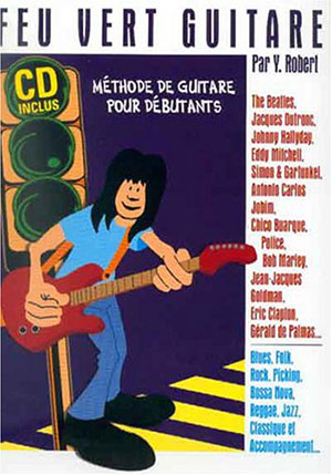 Feu vert guitare - méthode pour débutants + CD