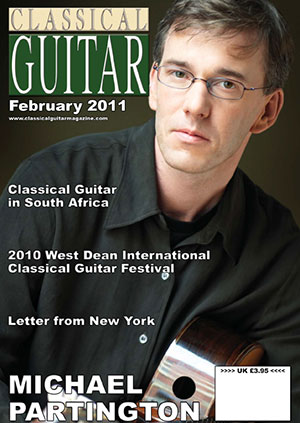 Classical Guitar Magazine - February 2011