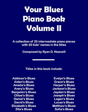 Your Blues Piano Book: Volume II
