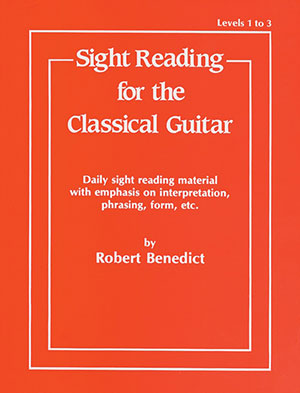 Sight Reading for the Classical Guitar, Level I-III