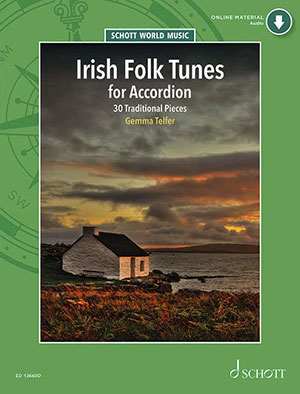 Irish Folk Tunes for Accordion + CD